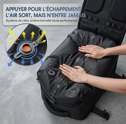 Sac à Dos de Voyage Compressible 65L – Grande Capacité