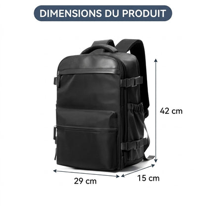 Sac à Dos de Voyage Compressible 65L – Grande Capacité